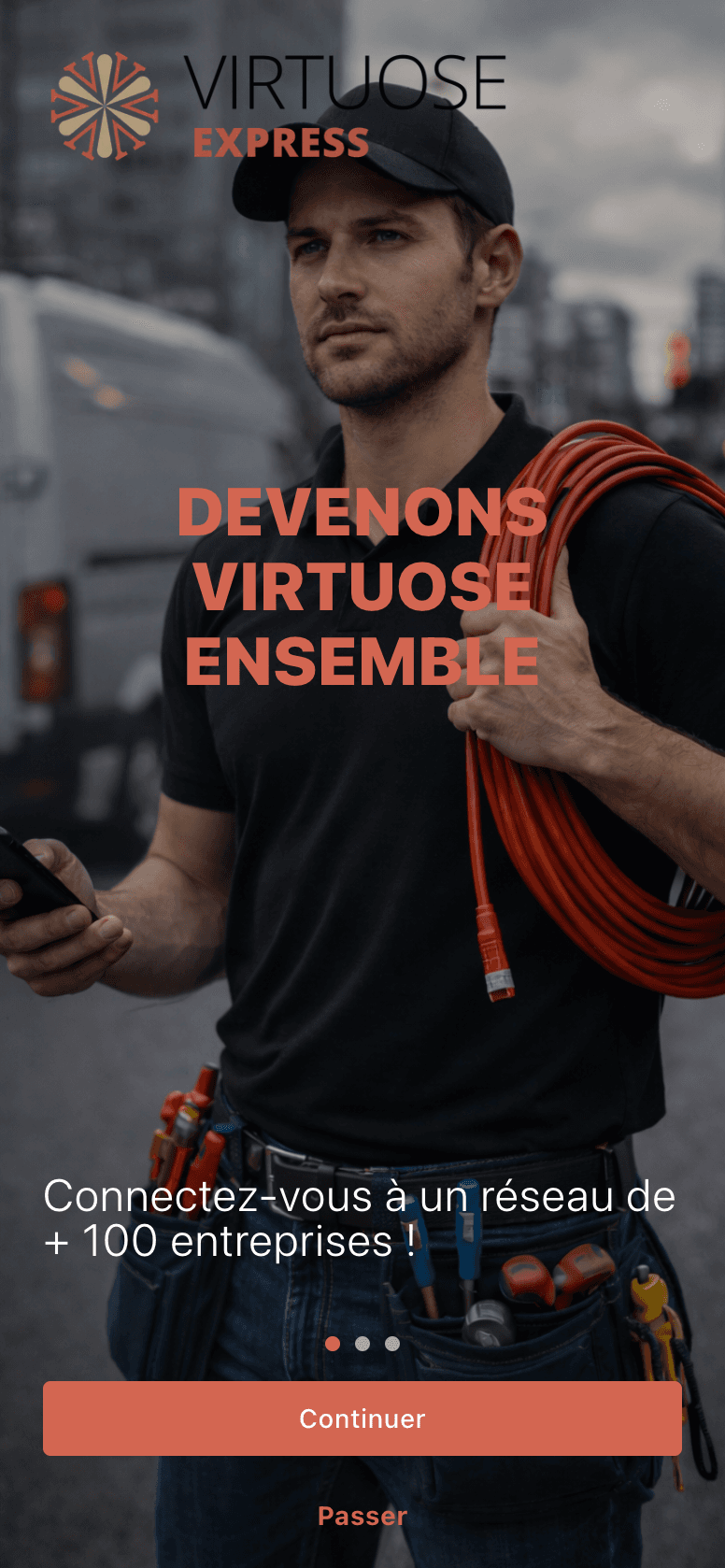 Application mobile artisan